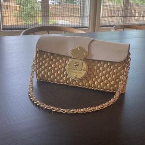 Beautiful Michael Kors handbag with gold chain strap. Stunning!